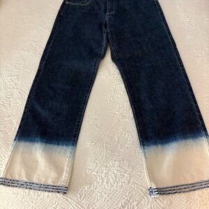 Vintage Calvin Klein Embellished Cropped Jean